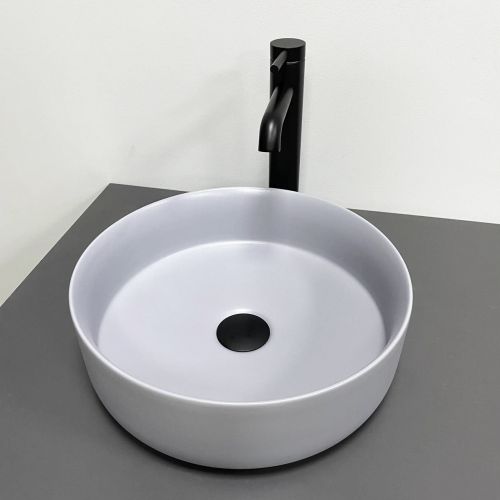 Умывальник (раковина) VBI PRATO LIGHT GREY MATT накладной Умывальник (раковина) VBI PRATO LIGHT GREY MATT накладной