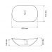 Умивальник (раковина) VBI TURIN L WHITE накладний