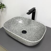 Умивальник (раковина) VBI RAVENNA SPACE GREY MATT накладний Умивальник (раковина) VBI RAVENNA SPACE GREY MATT накладний