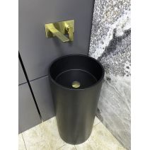 Умывальник (раковина) VBI CATANIA BLACK MATT напольный Умывальник (раковина) VBI CATANIA BLACK MATT напольный