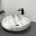 Умивальник (раковина) VBI RICCIA LIGHT STONE GLOSSY накладний