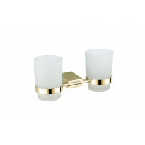 Стакан для зубных щеток VBI NEPTUNE GOLD двойной