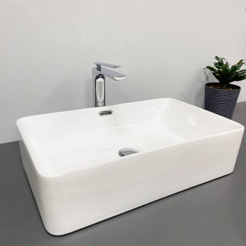 Умивальник (раковина) VBI ARABBA M WHITE накладний Умивальник (раковина) VBI ARABBA M WHITE накладний