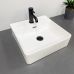 Умивальник (раковина) VBI BITONTO S WHITE накладний підвісний