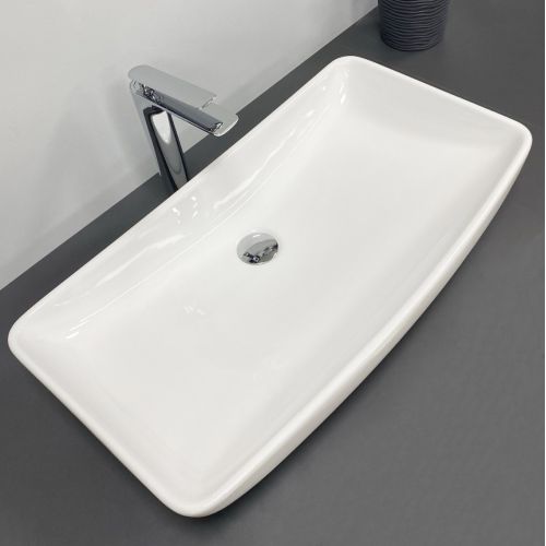 Умывальник (раковина) VBI SILVI 70 WHITE накладной