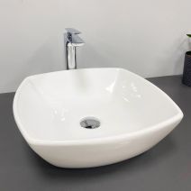 Умивальник (раковина) VBI CORTONA WHITE накладний Умивальник (раковина) VBI CORTONA WHITE накладний