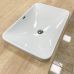 Умивальник (раковина) VBI BITRITTO M WHITE врізний Умивальник (раковина) VBI BITRITTO M WHITE врізний