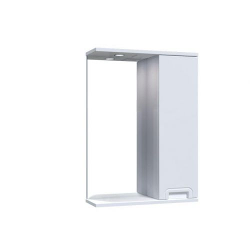 Зеркало Aquarius Simpli (50) со шкафчиком и подсветкой