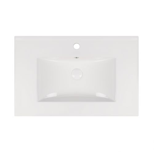 Раковина Qtap Albatross New 710x465x180 White з донним клапаном QT0111750670W