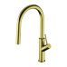 смеситель для кухни Omnires Bend brushed brass (BE6455BSB)