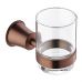 склянка з утримувачем Omnires Art Line antique copper (AL53320ORB)