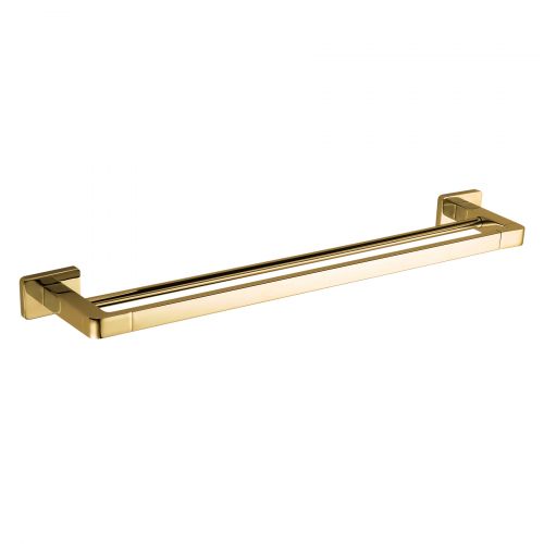 Вешалка для полотенец VBI MARS GOLD двойная