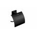 Тримач для туалетного паперу з кришкою VBI MERCURY BLACK