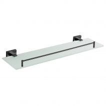 Полка стеклянная VBI MERCURY BLACK