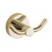 Крючок для полотенец VBI VENUS BRUSHED GOLD двойной