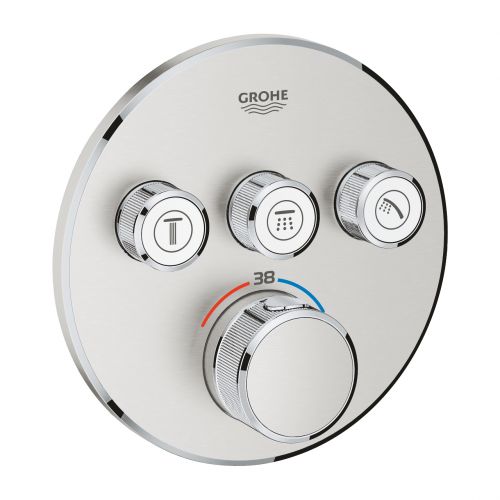 Grohtherm SmartControl Термостат для вбудовуваного монтажу на 3 виходи (29121DC0)