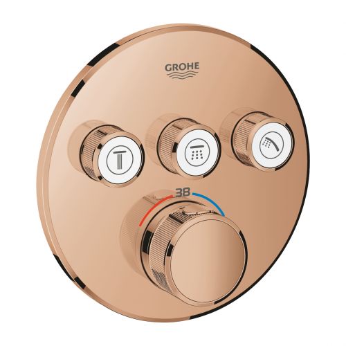 Grohtherm SmartControl Термостат для вбудовуваного монтажу на 3 виходи (29121DA0)