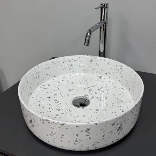 Умивальник (раковина) VBI BARI S GREY MOSAIC накладний