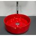Умивальник (раковина) VBI PRATO RED GLOSSY накладний