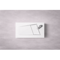 Умивальник (раковина) VBI VERNA 100 WHITE накладний підвісний