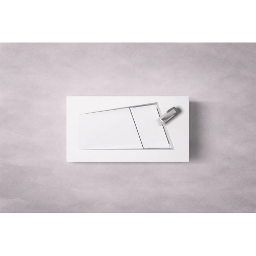 Умивальник (раковина) VBI VERNA 100 WHITE накладний підвісний