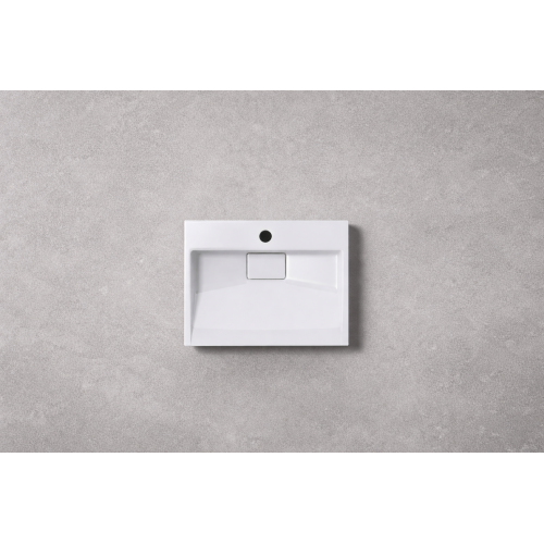Умивальник (раковина) VBI ESTE 50 WHITE 1/O накладний підвісний