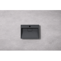 Умивальник (раковина) VBI ESTE 50 BLACK 1/O накладний підвісний