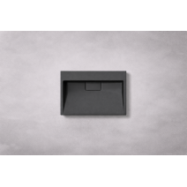 Умивальник (раковина) VBI ESTE 50 BLACK накладний підвісний