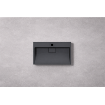 Умывальник (раковина) VBI ESTE 60 BLACK 1/O накладной подвесной
