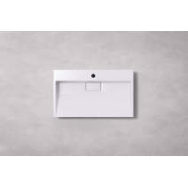 Умивальник (раковина) VBI ESTE 70 WHITE 1/O накладний підвісний