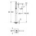 Eurocube Joy Змішувач одноважільний для ванни, підлоговий монтаж (23667001)
