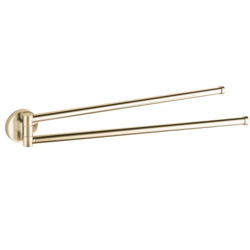 Вешалка для полотенец VBI VENUS BRUSH GOLD поворотная двойная Вешалка для полотенец VBI VENUS BRUSH GOLD поворотная двойная