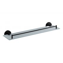 Полка стеклянная VBI VENUS BLACK