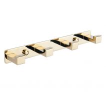 Крючок для полотенец VBI QUADRO GOLD четверной