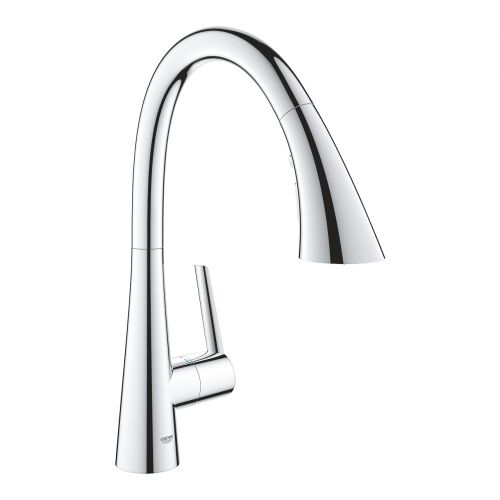 Змішувач для кухні з висувним виливом Grohe Zedra 32294002