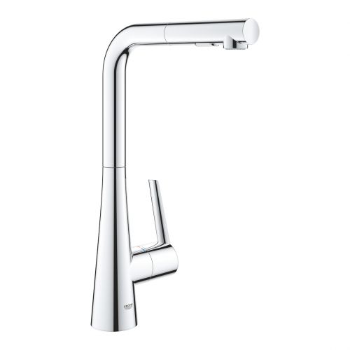 Змішувач для кухні з висувним виливом Grohe Zedra 32553002