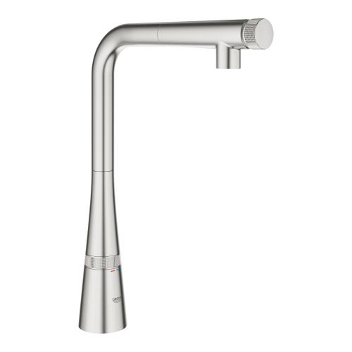 Змішувач для кухні з висувним виливом Grohe Zedra SmartControl 31593DC2