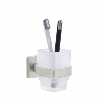 Стакан для зубных щеток VBI JUPITER NICKEL