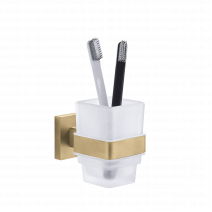 Стакан для зубных щеток VBI JUPITER BRUSH GOLD