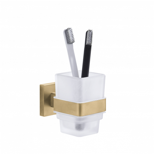 Стакан для зубных щеток VBI JUPITER BRUSH GOLD