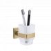 Стакан для зубных щеток VBI JUPITER BRUSH GOLD