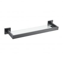 Полка стеклянная VBI JUPITER BLACK