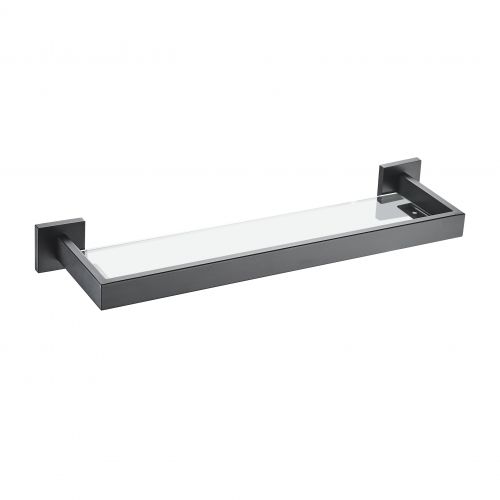 Полка стеклянная VBI JUPITER BLACK