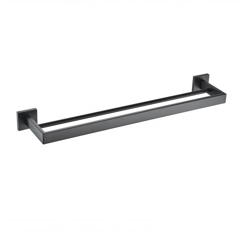 Вешалка для полотенец VBI JUPITER BLACK двойная