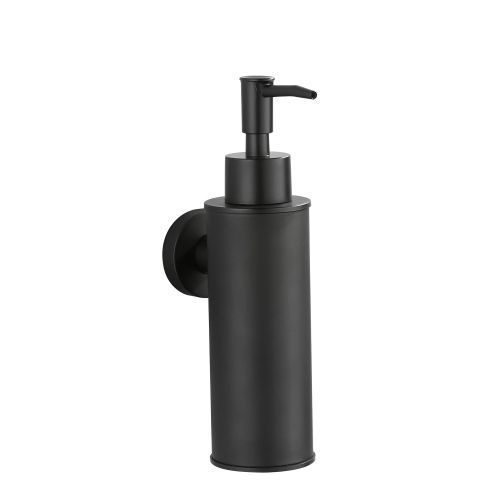 Дозатор для рідкого мила VBI ROUND BLACK