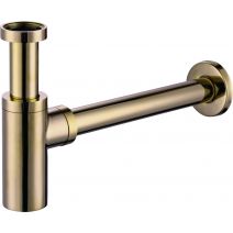 Сифон для раковини VBI BRUSHED GOLD універсальний