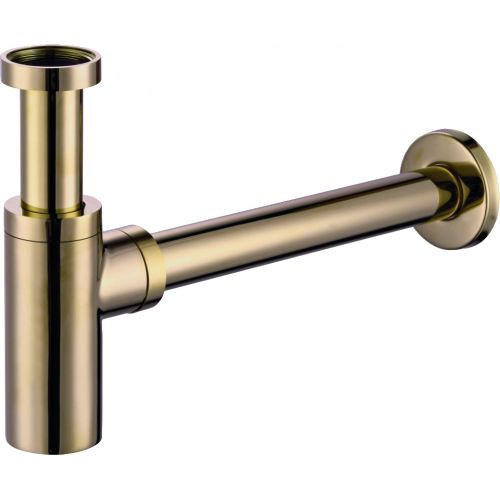 Сифон для раковини VBI BRUSHED GOLD універсальний