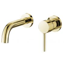 Змішувач для раковини VBI MILANO GOLD прихованого монтажу
