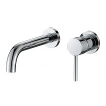 Змішувач для раковини VBI MILANO LONG CHROME прихованого монтажу