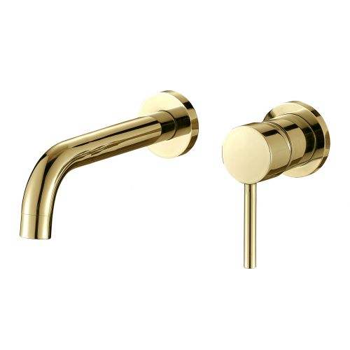 Змішувач для раковини VBI MILANO LONG GOLD прихованого монтажу